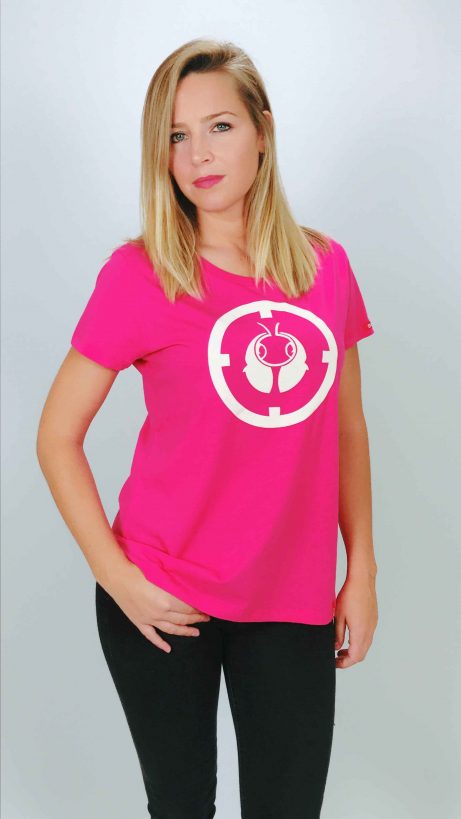 Camiseta MUJER Rosa G-LOW Blanco | G-LOW ® T-SHIRTS【 SHOP ONLINE 】
