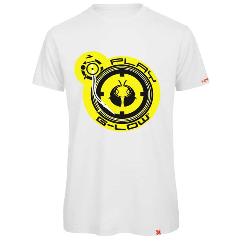 Camiseta Plato Dj Blanca | G-LOW.COM