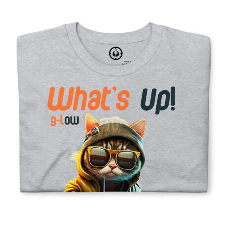 WHAT'S UP CAT | G-LOW ® T-SHIRTS【 SHOP ONLINE 】