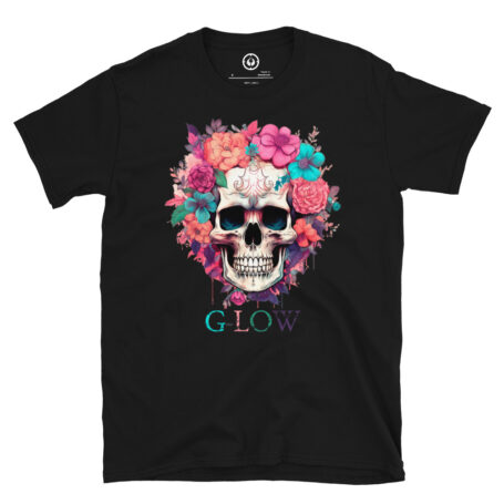SKULL FLOWERS | G-LOW ® T-SHIRTS【 SHOP ONLINE 】